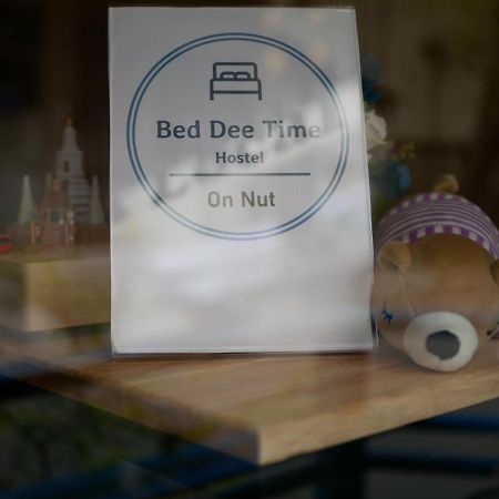 Bed Dee Time Hostel Bangkok Exterior photo
